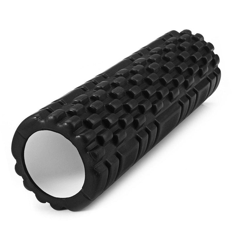 Professional EVA Foam Massage Roller - Deep Tissue Muscle Recovery Tool - Grid Pattern for Enhanced Therapeutic Self-Myofascial Release - Post-Workout Relief for Athletes and Fitness Enthusiasts