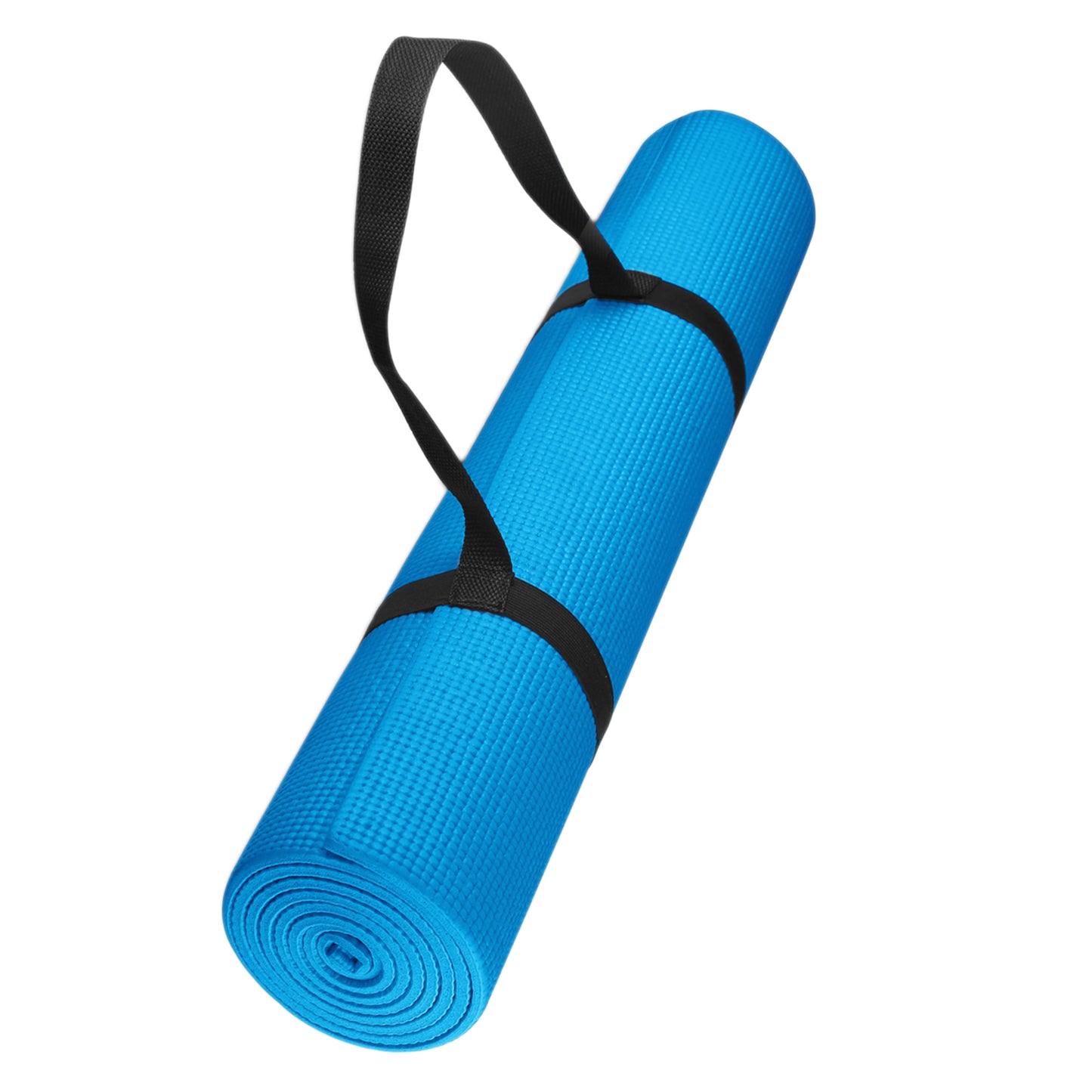 Premium 15mm Extra Thick Yoga Mat - Non-Slip NBR Foam Exercise Mat with Carrying Strap - Professional Grade Fitness Mat for Yoga, Pilates, Home Workouts - Joint Protection & Comfort - Eco-Friendly
