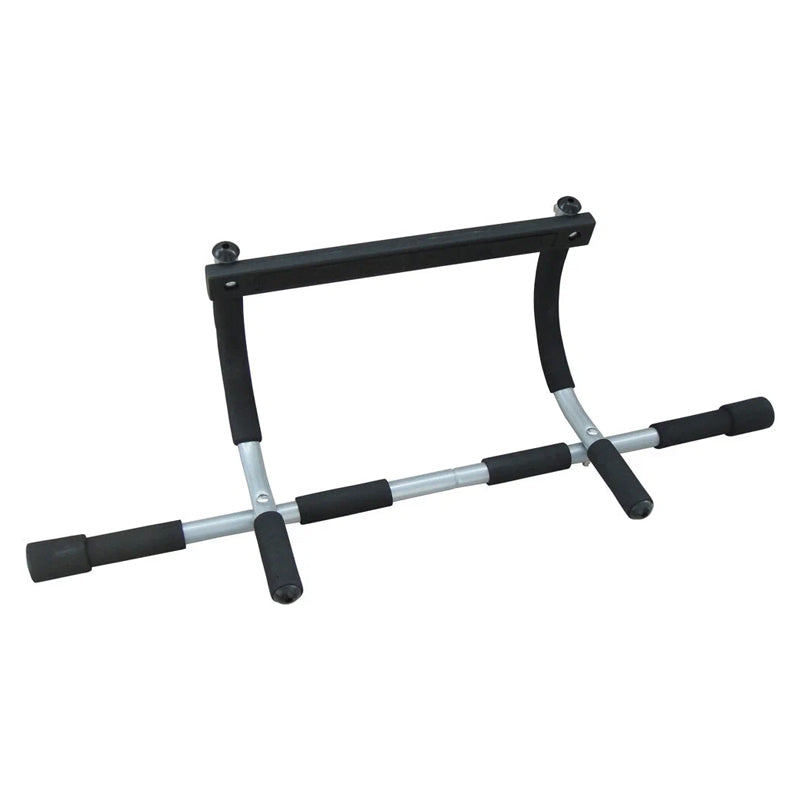 Doorway Pull-Up Bar – No Drilling Required | Multi-Grip Chin-Up Bar for Arms, Core & Back | Padded Handles & Heavy-Duty Design for Home Fitness