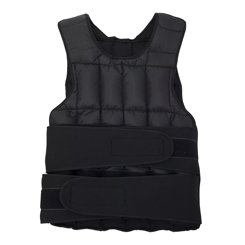 Adjustable Weighted Vest 10kg-20kg with 38 Weight Bags - Premium Resistance Training Vest for Running, HIIT, Strength Training - Customisable Fitness Equipment for Men and Women - Black Training Vest