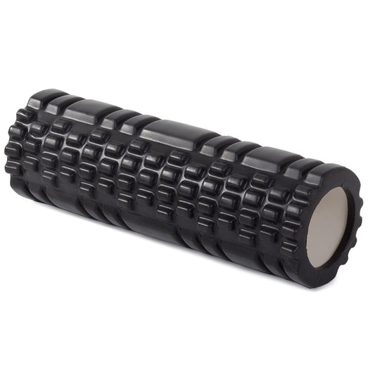Professional EVA Foam Massage Roller - Deep Tissue Muscle Recovery Tool - Grid Pattern for Enhanced Therapeutic Self-Myofascial Release - Post-Workout Relief for Athletes and Fitness Enthusiasts