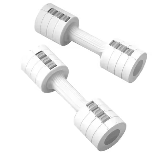 3-in-1 Adjustable Dumbbell Pair – 2x2.5kg or 2x10kg | Compact Dumbbells Set for Women & Men | Adjustable Free Weights for Home Gym Fitness Training