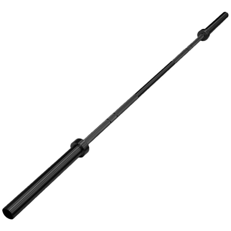 Olympic 2'' Barbell – Heavy-Duty Steel Training Bar with Spring Collars – 4ft to 7ft Options for Home Gym & Weightlifting