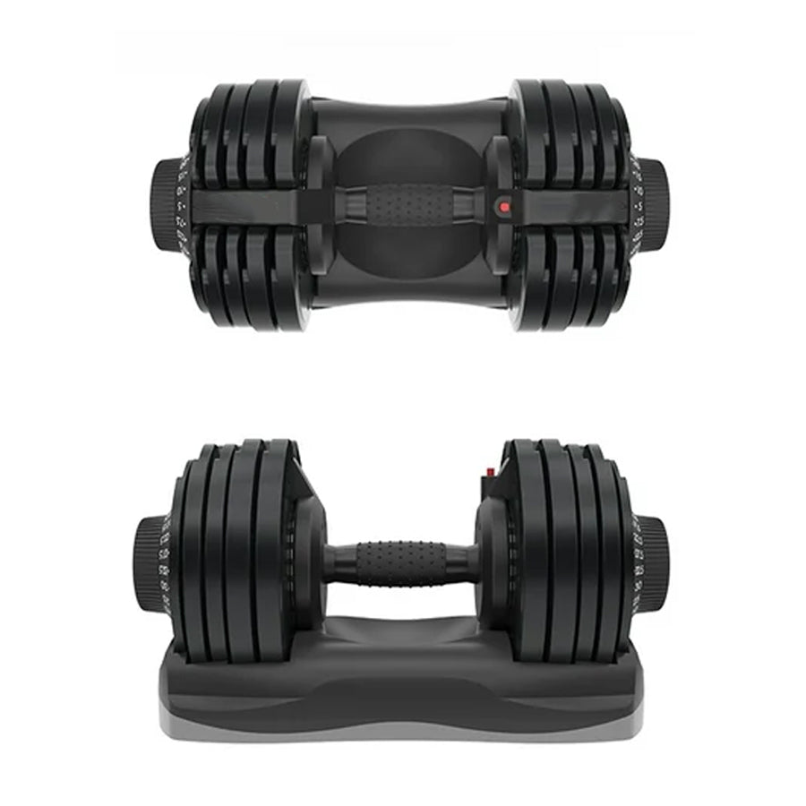 32.5kg Adjustable Dumbbell – 12-in-1 Quick Select Dumbbell | Weight Range 5kg–32.5kg | Space-Saving Strength Equipment for Home Gym