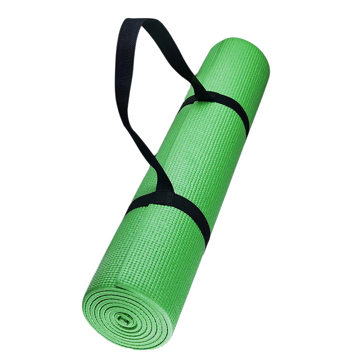 Premium 15mm Extra Thick Yoga Mat - Non-Slip NBR Foam Exercise Mat with Carrying Strap - Professional Grade Fitness Mat for Yoga, Pilates, Home Workouts - Joint Protection & Comfort - Eco-Friendly
