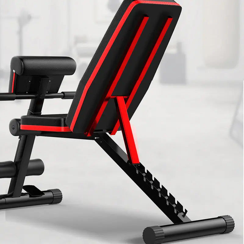 7-Position Adjustable Weight Bench - Heavy-Duty 320KG Capacity - Quick Folding Workout Bench with Automatic Locking System - Ergonomic Comfort Design for Home Gym Strength Training & Full Body