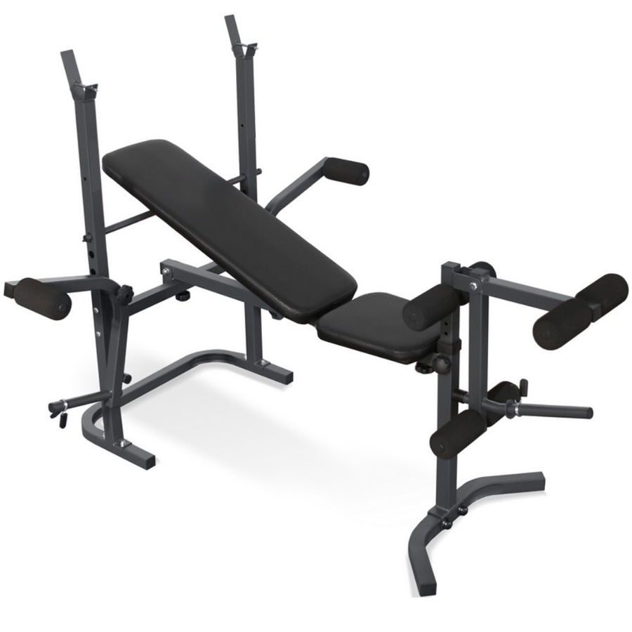 All-in-One Multi Gym Bench, Adjustable & Foldable Alloy Steel, Incline Press, Pulley System, Squat Rack, Bar Support – Full Body Home Workout, 250kg Max