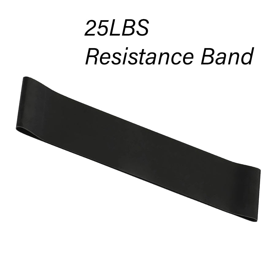 Premium Resistance Bands Light Set with 5 Different Levels - Portable Loop Bands for Strength Training, Stretching, Physio - Natural Latex Exercise Bands with Carry Case - Fitness Equipment for Home