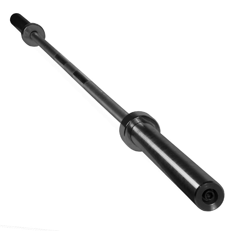 Olympic 2'' Barbell – Heavy-Duty Steel Training Bar with Spring Collars – 4ft to 7ft Options for Home Gym & Weightlifting