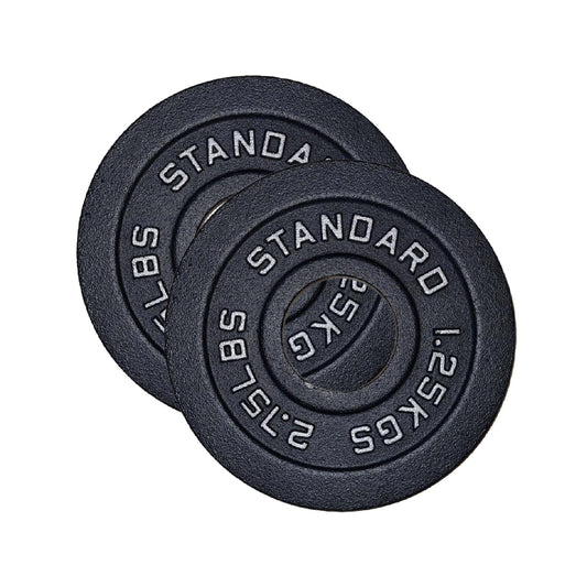 Professional Cast Iron Weight Plates – Strength Training Discs for Home & Commercial Gyms –Pairs, Sets & Optional Barbells