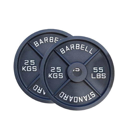Professional Cast Iron Weight Plates – Strength Training Discs for Home & Commercial Gyms –Pairs, Sets & Optional Barbells