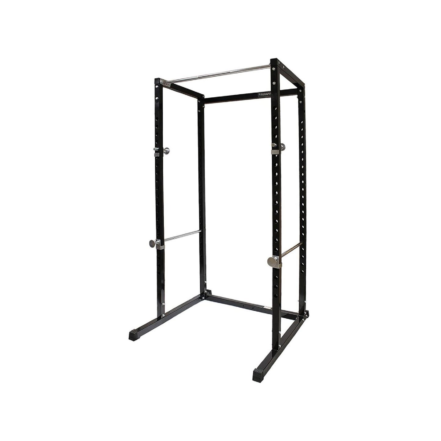 G100 Power Rack - Heavy-Duty Adjustable Squat Cage with Pull-up Bar - Commercial Grade Steel Frame for Home Gyms - Maximum Stability for Compound Lifts - Customisable with Optional Attachments