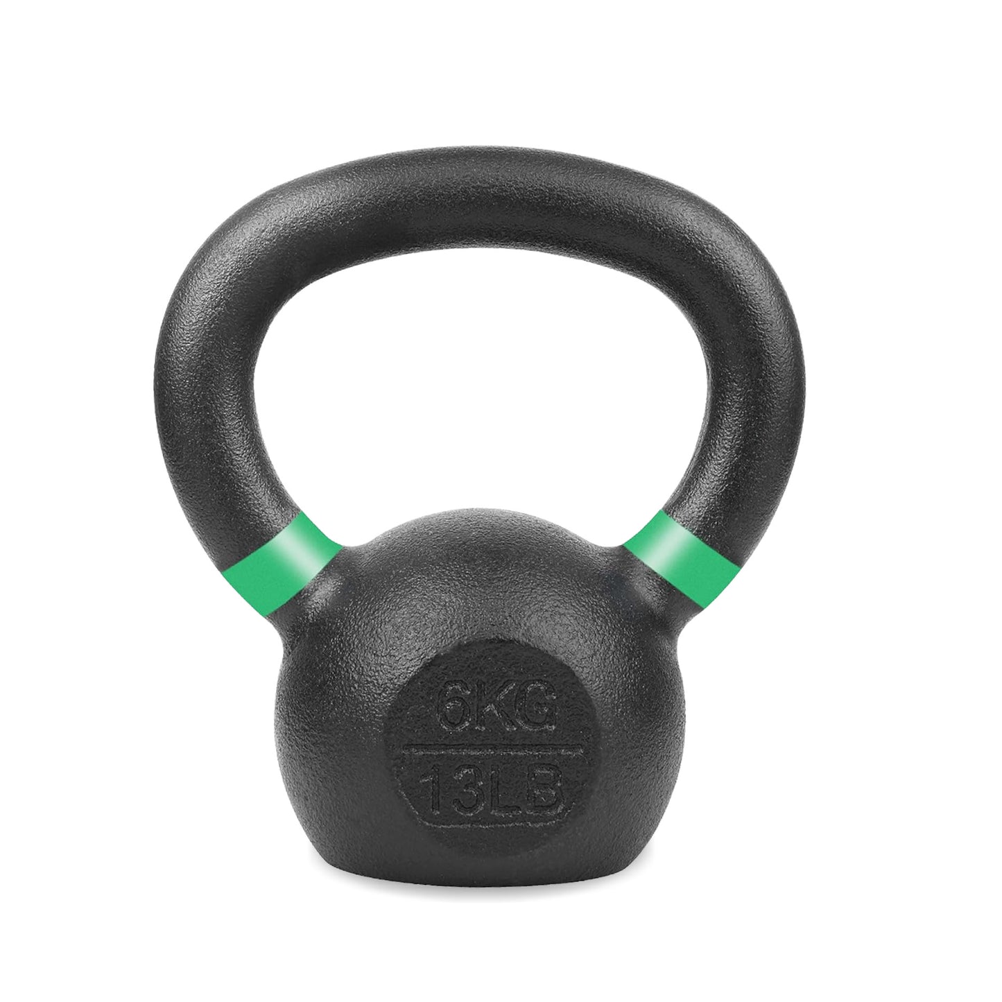 Premium Cast Iron Kettlebells - Solid Construction with Smooth Wide Handle - Multiple Weight Options for Strength Training - Home Gym Equipment for Full Body Workouts - Ideal for Swings and Lifts