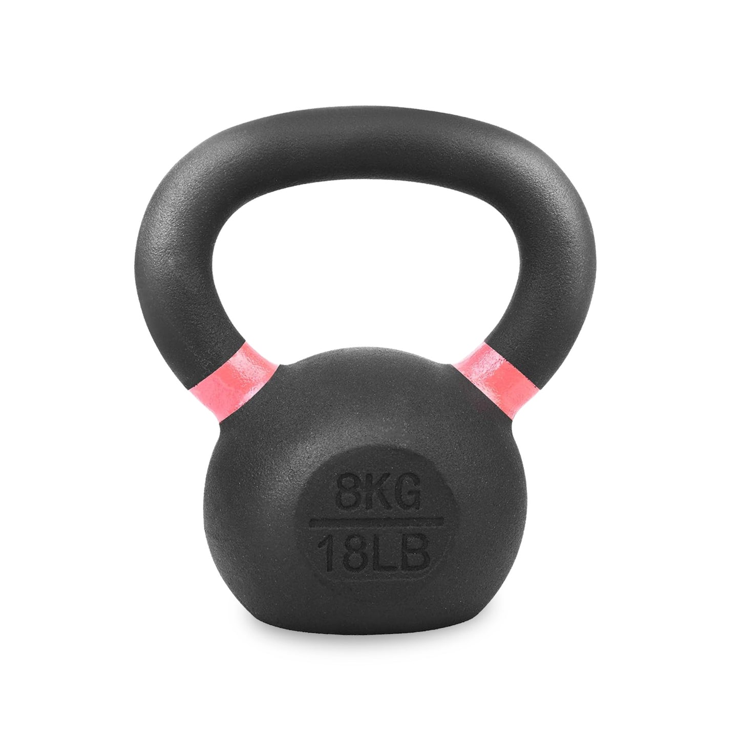 Premium Cast Iron Kettlebells - Solid Construction with Smooth Wide Handle - Multiple Weight Options for Strength Training - Home Gym Equipment for Full Body Workouts - Ideal for Swings and Lifts