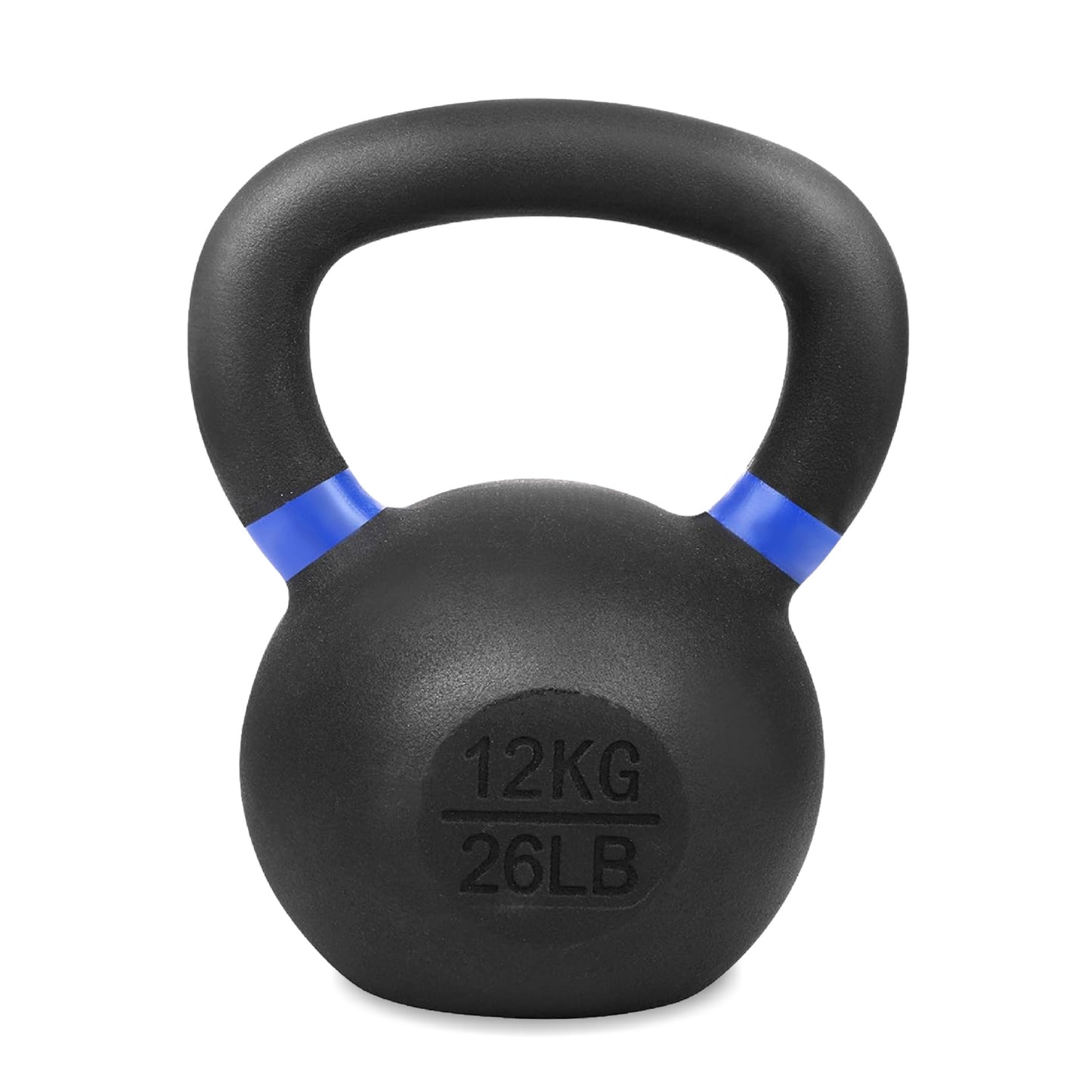 Premium Cast Iron Kettlebells - Solid Construction with Smooth Wide Handle - Multiple Weight Options for Strength Training - Home Gym Equipment for Full Body Workouts - Ideal for Swings and Lifts