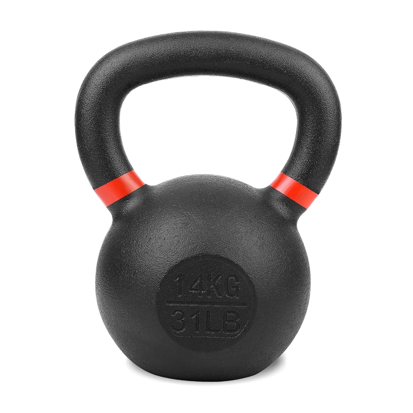 Premium Cast Iron Kettlebells - Solid Construction with Smooth Wide Handle - Multiple Weight Options for Strength Training - Home Gym Equipment for Full Body Workouts - Ideal for Swings and Lifts