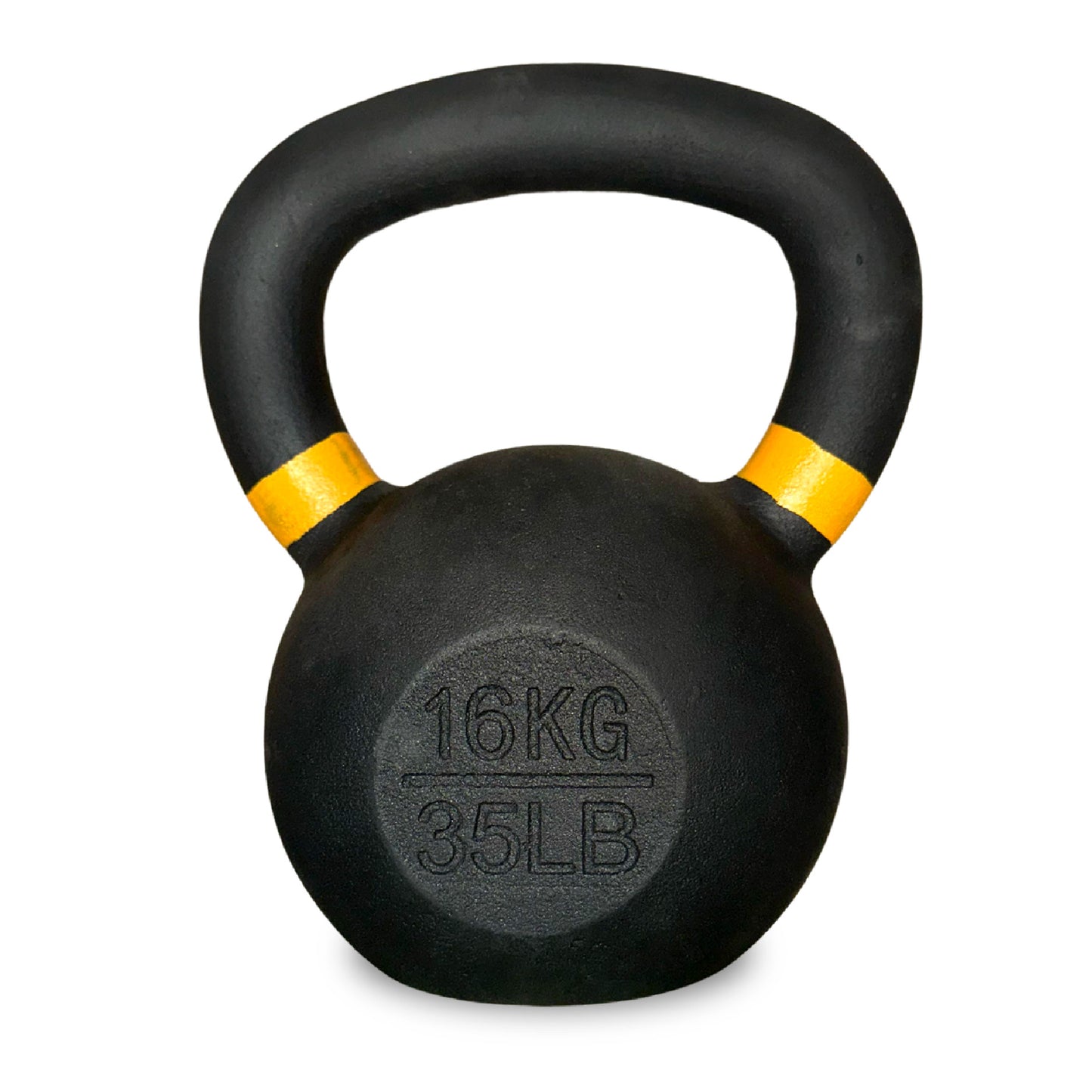 Premium Cast Iron Kettlebells - Solid Construction with Smooth Wide Handle - Multiple Weight Options for Strength Training - Home Gym Equipment for Full Body Workouts - Ideal for Swings and Lifts