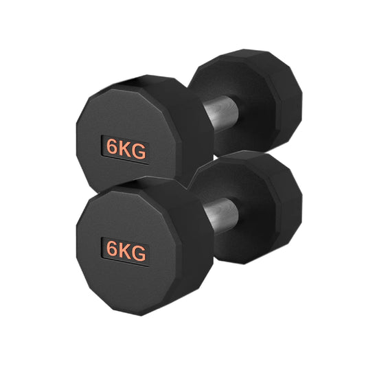 Premium Round Hex Dumbbell - Professional Fitness Equipment for Home and Commercial Gyms - Heavy-Duty Training Gear for Strength and Conditioning - High-Quality Exercise Accessories