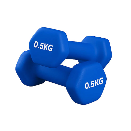 Premium Anti-Roll Neoprene Dumbbells