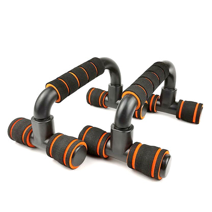 Push Up Bar Stands with Non-Slip Foam Handles – Compact Fitness Handles for Chest, Arm & Core Training | Press Up Bars for Men & Women | Home & Gym Workout Set