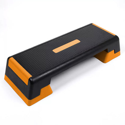 Adjustable Aerobic Stepper Platform for Home Fitness - Height Customizable Step Board for Cardio Training - Multiple Sizes and Colours - Professional Workout Exercise Step Trainer - Non-Slip Design