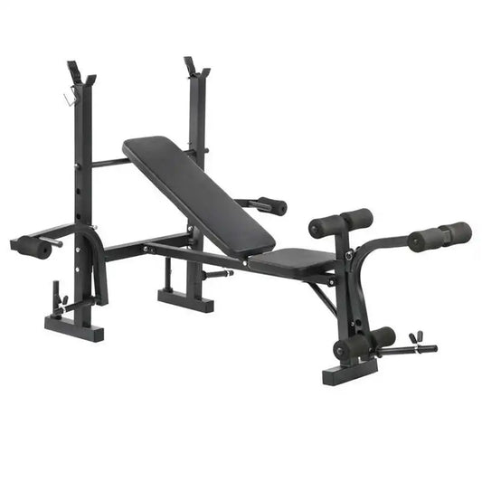 All-in-One Multi Gym Bench, Adjustable & Foldable Alloy Steel, Incline Press, Pulley System, Squat Rack, Bar Support – Full Body Home Workout, 250kg Max