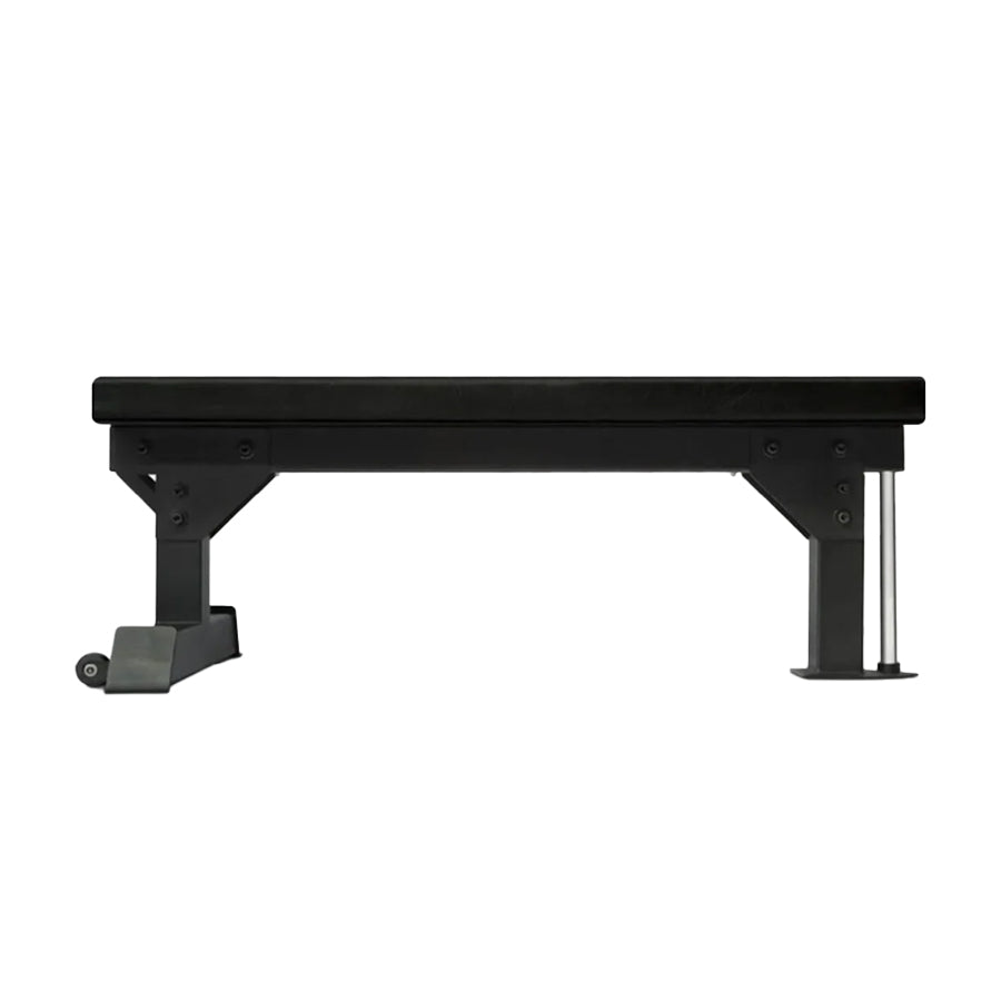 Heavy-Duty Commercial Flat Weight Bench – Upgraded Leathaire Pad, Thick Cushion & Steel Frame, for Home Gym Strength Training, Weightlifting & Dumbbell Workouts
