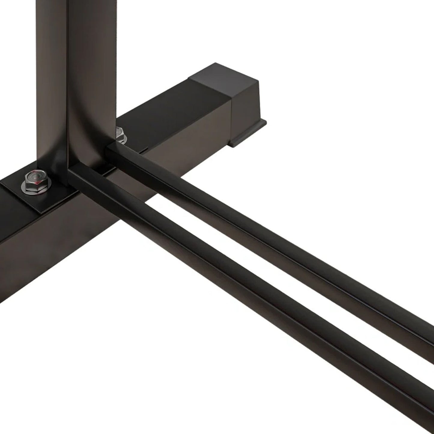 Heavy-Duty Flat Weight Bench with Dumbbell Rack – Durable Steel Workout Bench for Home Gym Strength Training, Compact Design for Dumbbell Storage & Lifting Exercises