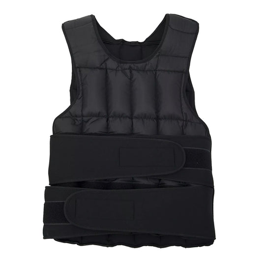 Adjustable Weighted Vest 10kg-20kg with 38 Weight Bags - Premium Resistance Training Vest for Running, HIIT, Strength Training - Customisable Fitness Equipment for Men and Women - Black Training Vest