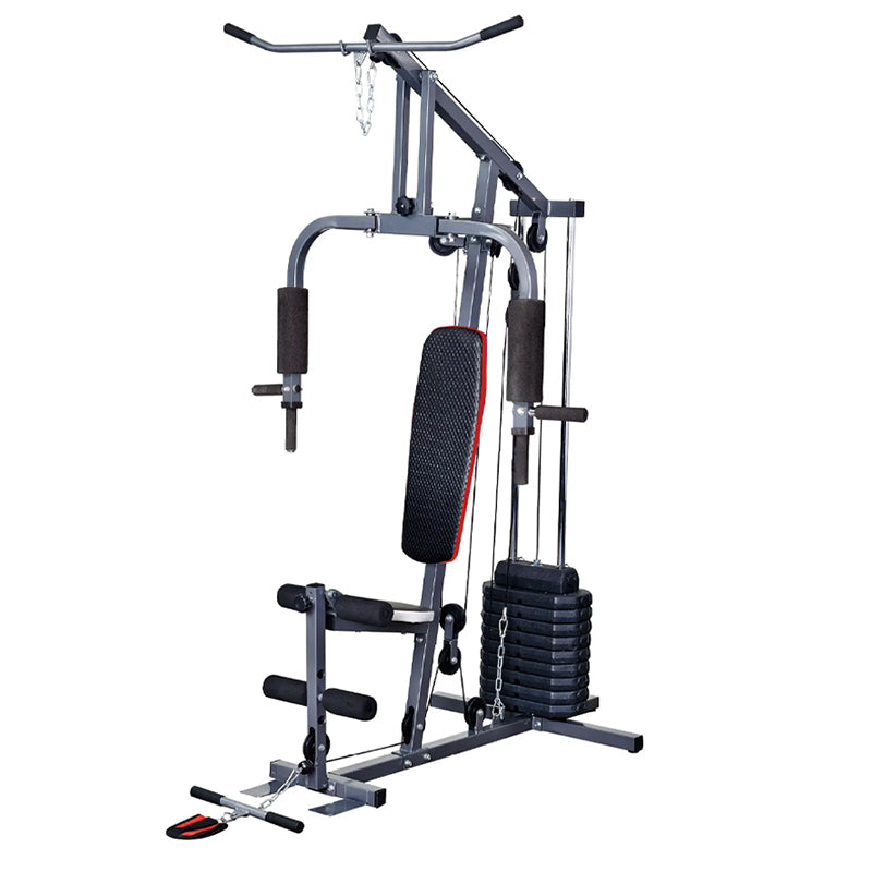 Premium Essential Multi Gym – Full Body Home Gym Machine with 45kg or 66kg Weight Stack - Professional Fitness Equipment for Home and Commercial Gyms - Heavy-Duty Training Gear for Strength