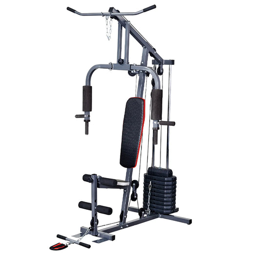 Premium Essential Multi Gym – Full Body Home Gym Machine with 45kg or 66kg Weight Stack - Professional Fitness Equipment for Home and Commercial Gyms - Heavy-Duty Training Gear for Strength
