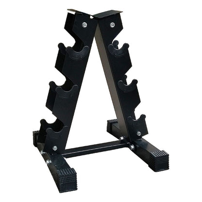 Heavy-Duty Dumbbell Storage Rack - Multi-Tier Design for Home Gym & Commercial Fitness - Available in 3, 4, 5 & 6-Tier Options - Premium Workout Weight Organization System - Steel Construction