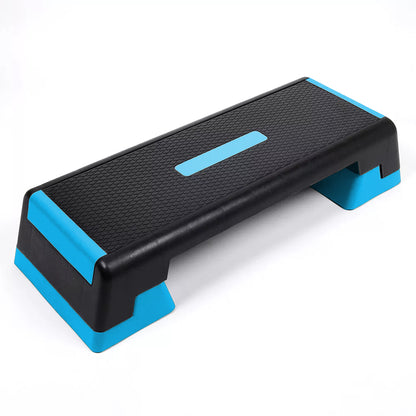 Adjustable Aerobic Stepper Platform for Home Fitness - Height Customizable Step Board for Cardio Training - Multiple Sizes and Colours - Professional Workout Exercise Step Trainer - Non-Slip Design