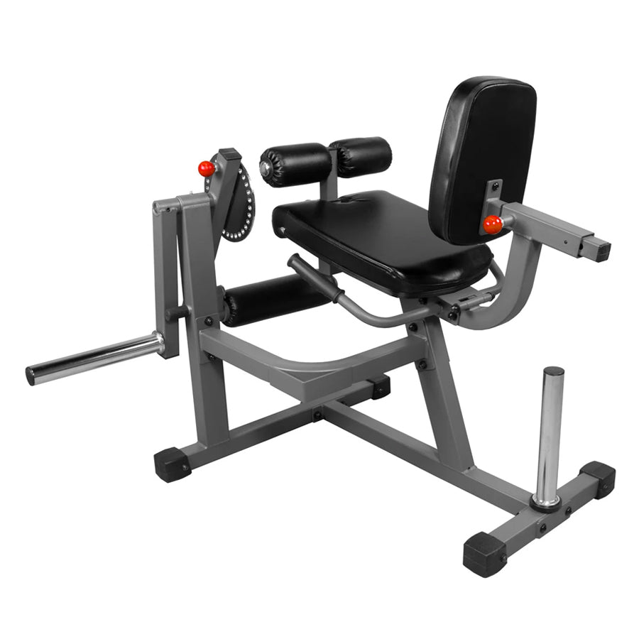 Professional Dual-Function Leg Extension & Curl Machine - Adjustable Home Strength Trainer for Quads and Hamstrings - High-Density Cushioning - Commercial Grade Steel Frame - Complete Lower Body