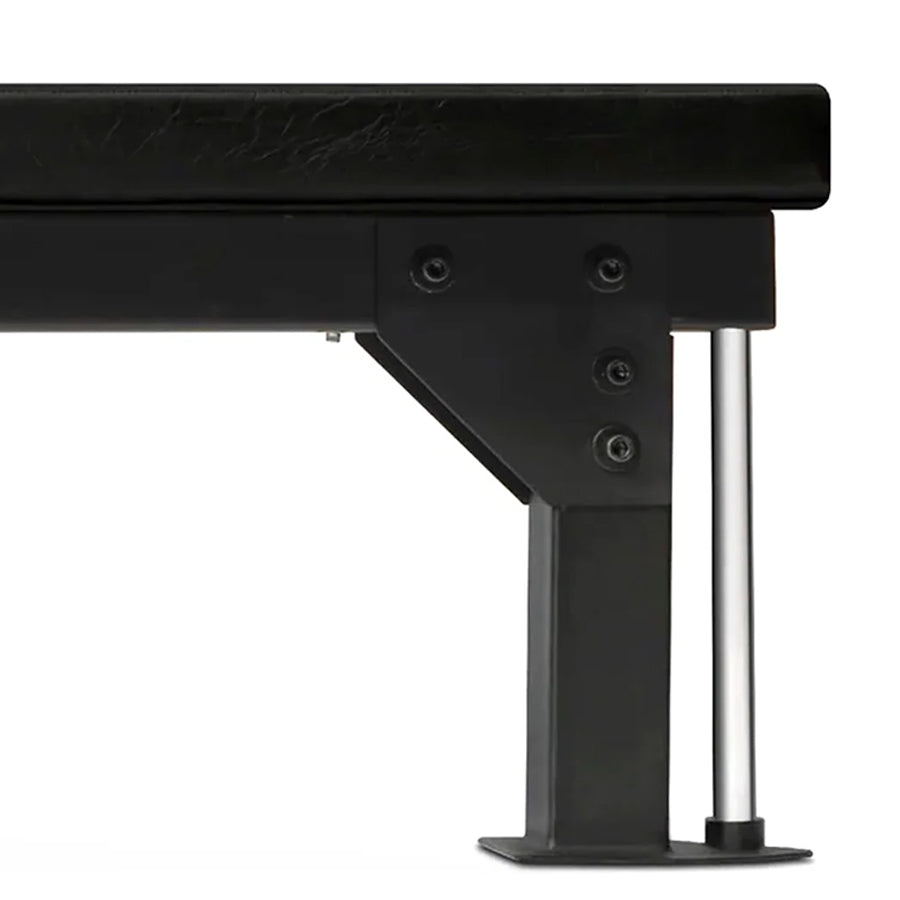 Heavy-Duty Commercial Flat Weight Bench – Upgraded Leathaire Pad, Thick Cushion & Steel Frame, for Home Gym Strength Training, Weightlifting & Dumbbell Workouts