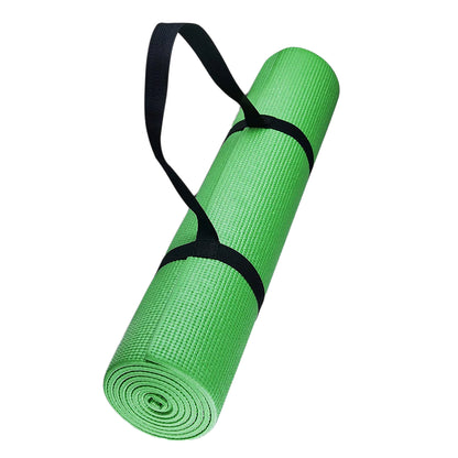 Premium 15mm Extra Thick Yoga Mat - Non-Slip NBR Foam Exercise Mat with Carrying Strap - Professional Grade Fitness Mat for Yoga, Pilates, Home Workouts - Joint Protection & Comfort - Eco-Friendly