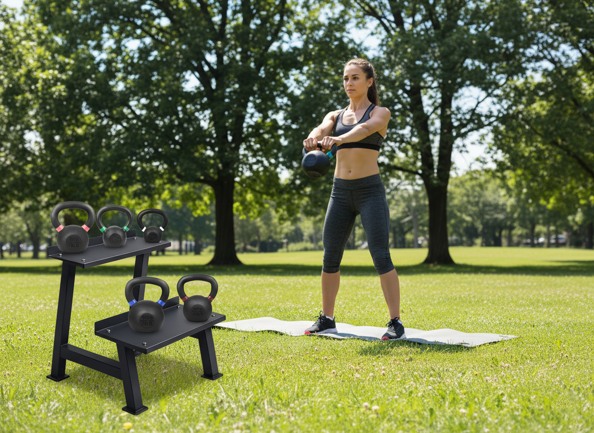 Commercial Kettlebell Half Rack