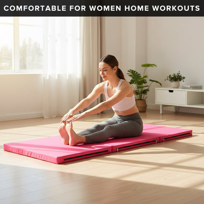 Tri Fold Gym Mat with 5cm Thick Foam