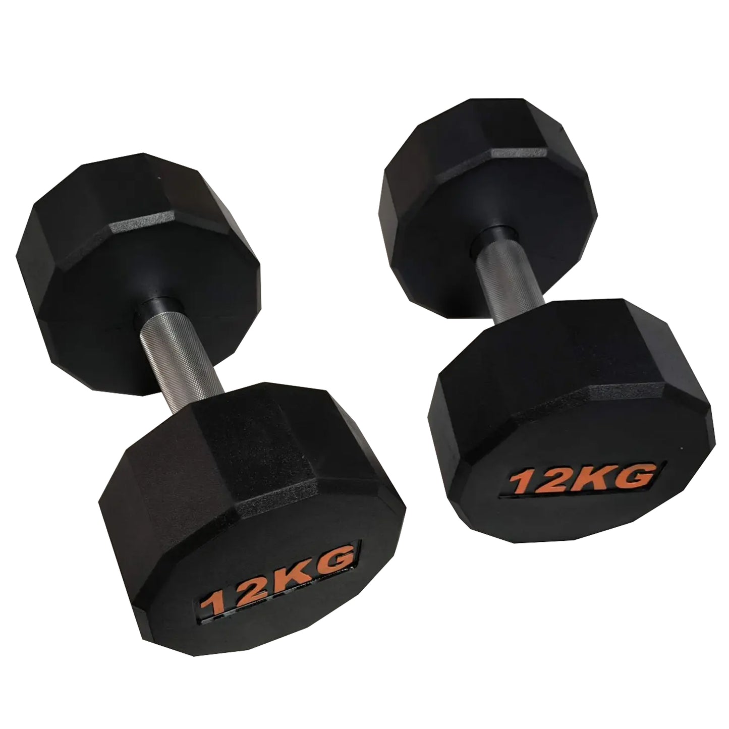 Premium Round Hex Dumbbell - Professional Fitness Equipment for Home and Commercial Gyms - Heavy-Duty Training Gear for Strength and Conditioning - High-Quality Exercise Accessories