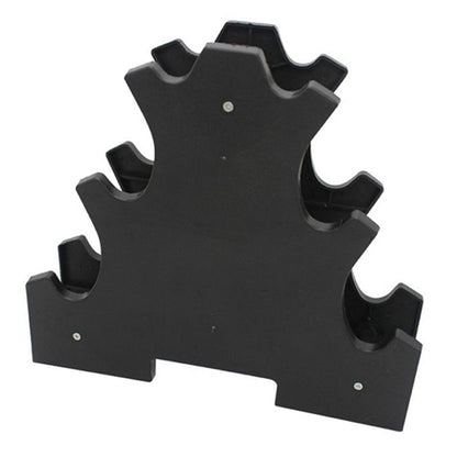 Neoprene Dumbbell Tree Rack Stand - 3/5 Tier Dumbbell Holder for Home Gym Storage - Heavy-Duty Steel Construction with Powder Coating - Space-Saving Design - Perfect Fitness Weight Organiser