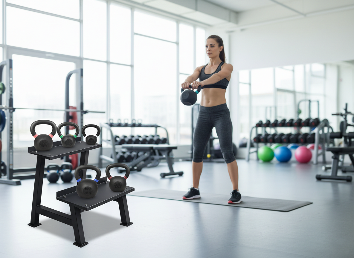 Commercial Kettlebell Half Rack