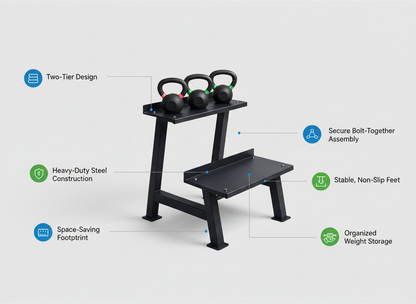 Commercial Kettlebell Half Rack