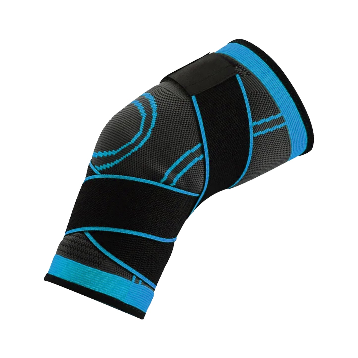 Premium Adjustable Knee Support with Stabilising Strap - Compression Sleeve for Arthritis, ACL, Meniscus Tear - Joint Pain Relief for Running, Weightlifting - Men & Women - Active Recovery Brace