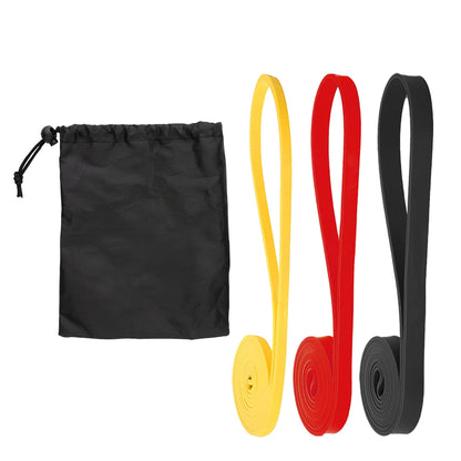 Professional 5-Level Resistance Bands Set - Progressive Training Assistance - Silicone Pull-Up Bands for Strength & Stretching - Multi-Colour Coded Resistance Levels - Complete Home Gym Solution for