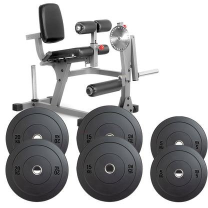 Professional Dual-Function Leg Extension & Curl Machine - Adjustable Home Strength Trainer for Quads and Hamstrings - High-Density Cushioning - Commercial Grade Steel Frame - Complete Lower Body