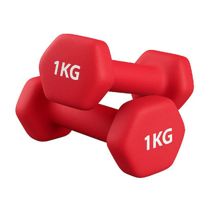 Premium Anti-Roll Neoprene Dumbbells