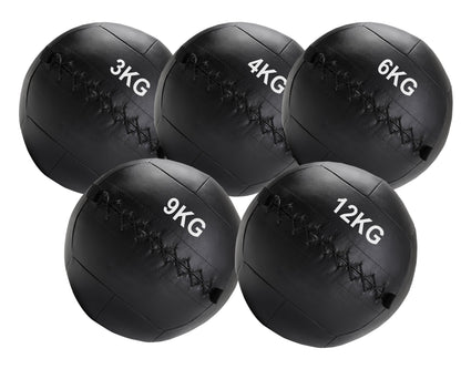 Professional Wall Balls 3kg-12kg - High Performance CrossFit Medicine Ball - Textured Vinyl Grip - Double-Stitched Durability - Perfect for Core Strength, Explosive Power & HIIT Workouts