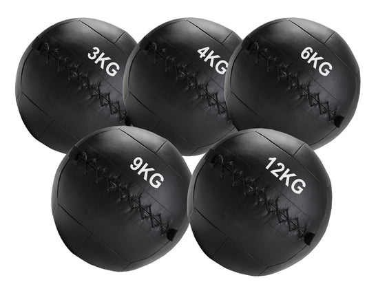 Professional Wall Balls 3kg-12kg - High Performance CrossFit Medicine Ball - Textured Vinyl Grip - Double-Stitched Durability - Perfect for Core Strength, Explosive Power & HIIT Workouts