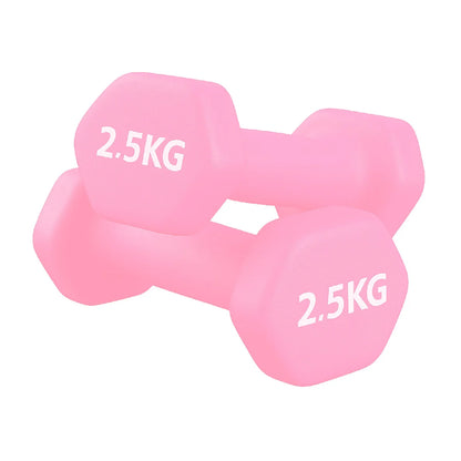 Premium Anti-Roll Neoprene Dumbbells