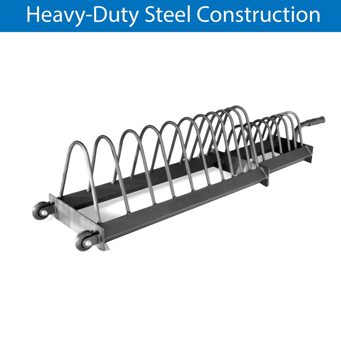 Extended Weight Plate Storage Rack